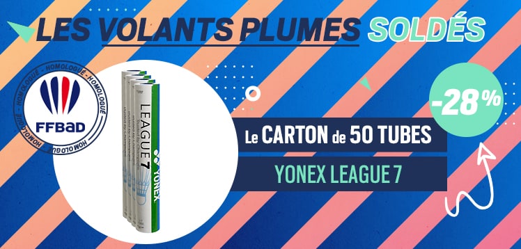 Volants plumes soldés - Soldes été - Esprit Badminton